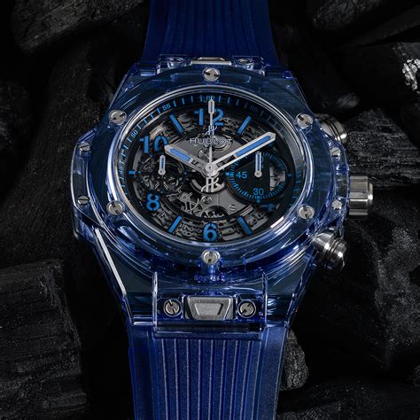 hublot sapphire case watch 2019|hublot crystal watch.